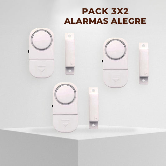 PACK 3x2 Alarmas Alegres®